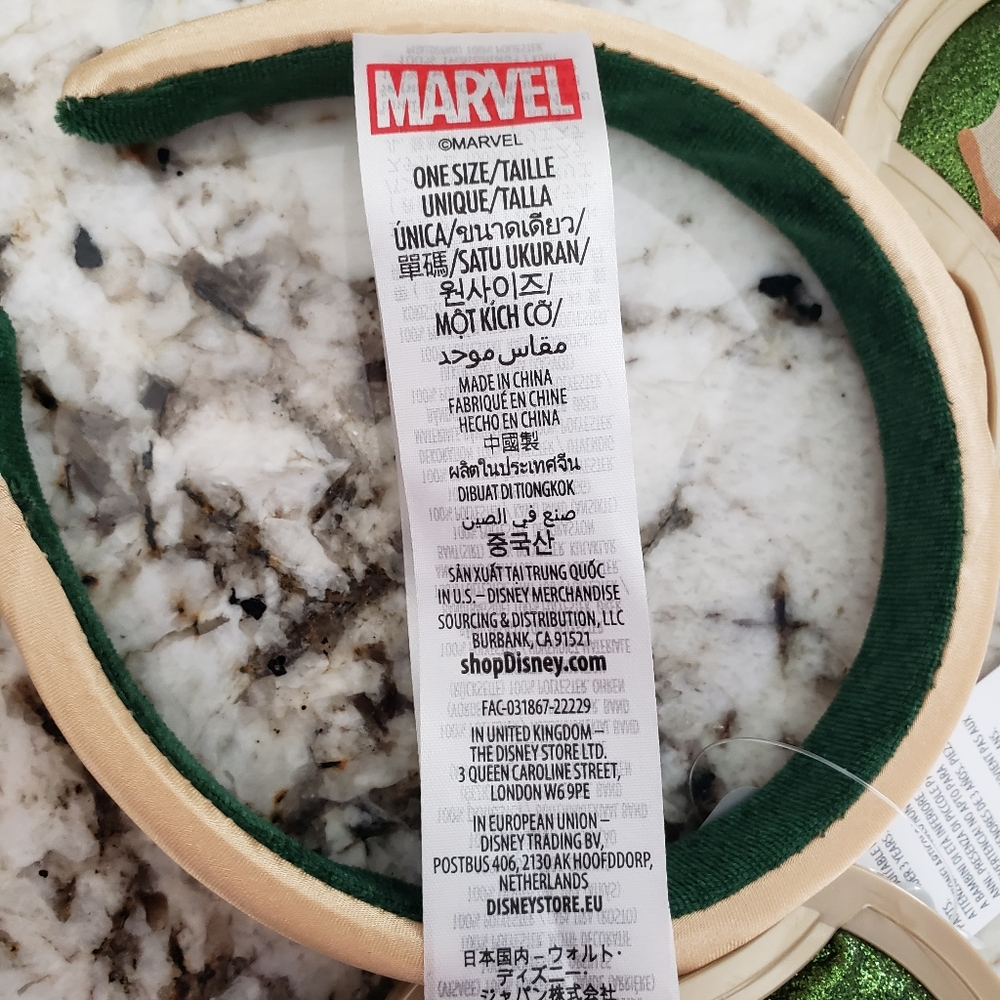 Disney Parks Black Panther Wakanda Forever Namor Mickey Ears Headband NWT - Picture 15 of 15